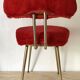 Chaise vintage "moumoute"  Pelfran
