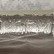Set of 6 vintage glass knife rests