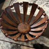 Teak fruit basket 1960