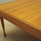 Mahogany coffee table, Italian design, 1970s, production: Italy