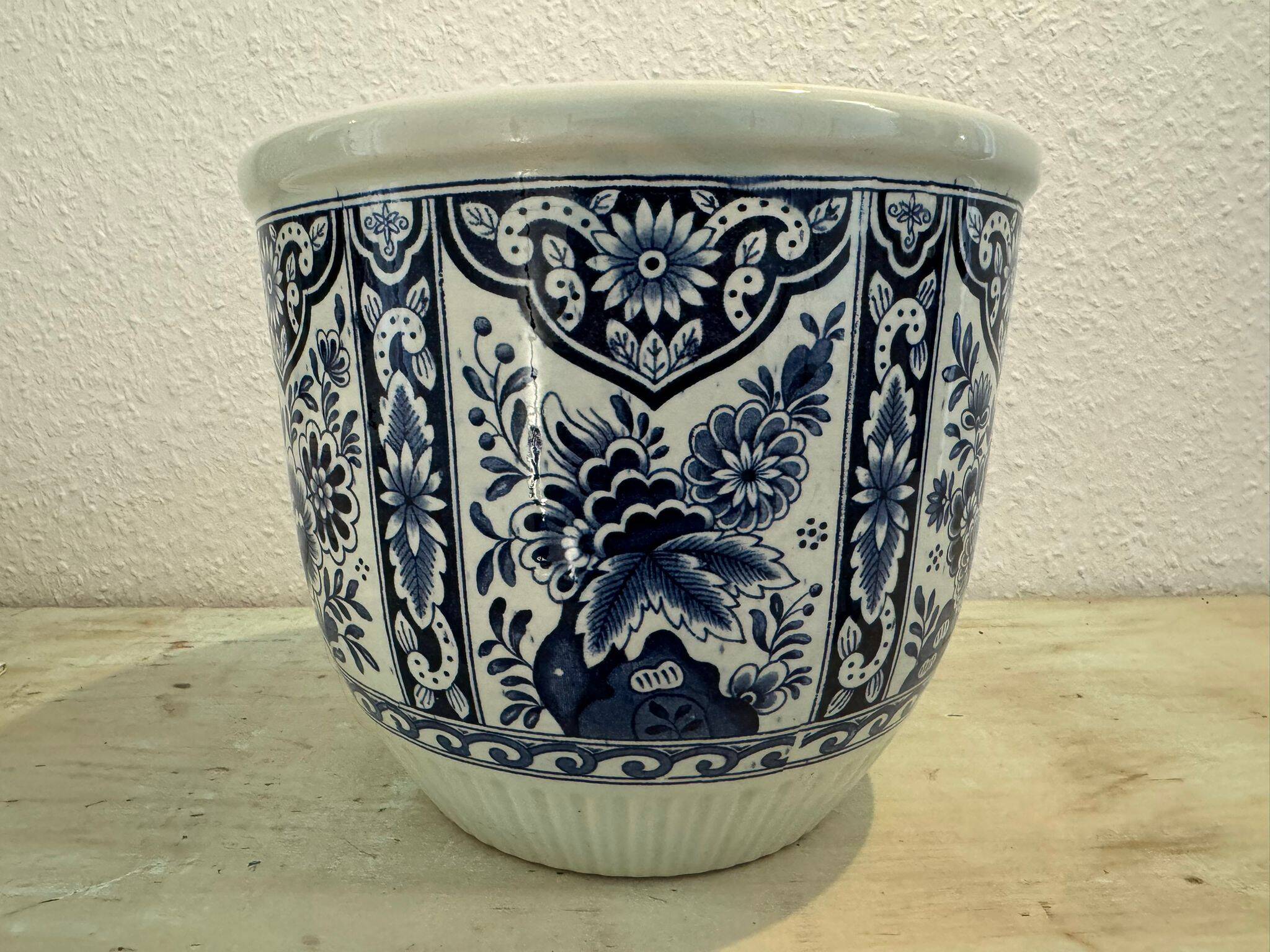 Boch flowerpot delfts collection