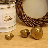 Vintage Solid Brass Ducks