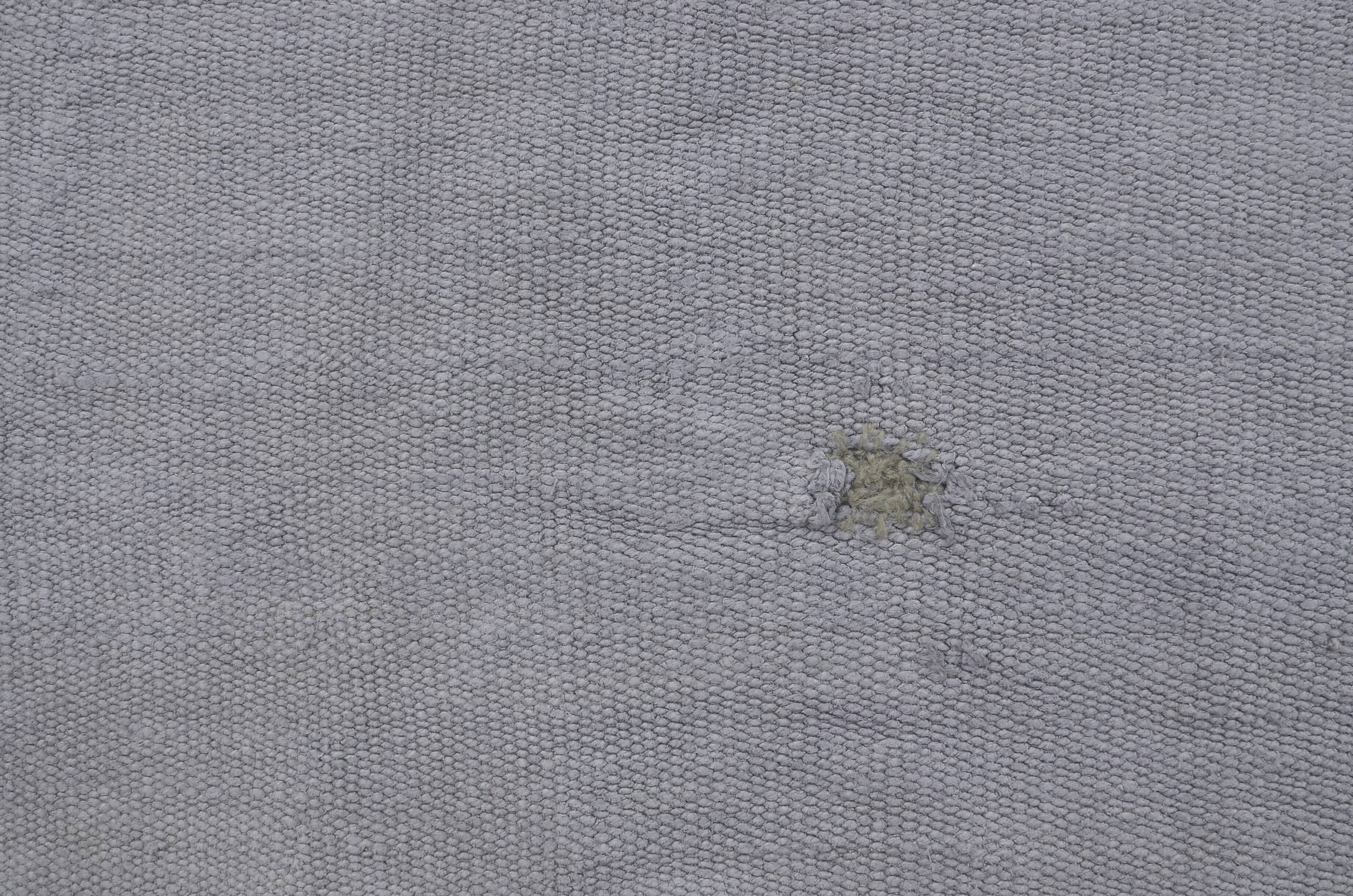 Vintage Anatolian hemp rug in grey, reference 3675