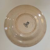 Hollow plate "Chardons" of Gien