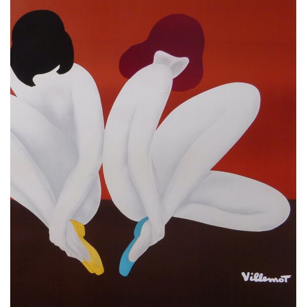 Villemot, Bally lotus poster 158x116.5cm | Selency