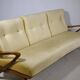 Three Seat Sofa in Wood attributed to Guglielmo Ulrich, Italy, 1950s