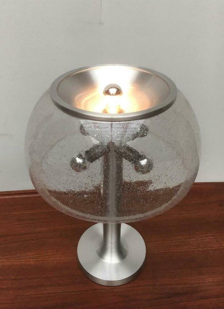 Swiss mushroom table lamp in space age style from the 1960s by Temde.