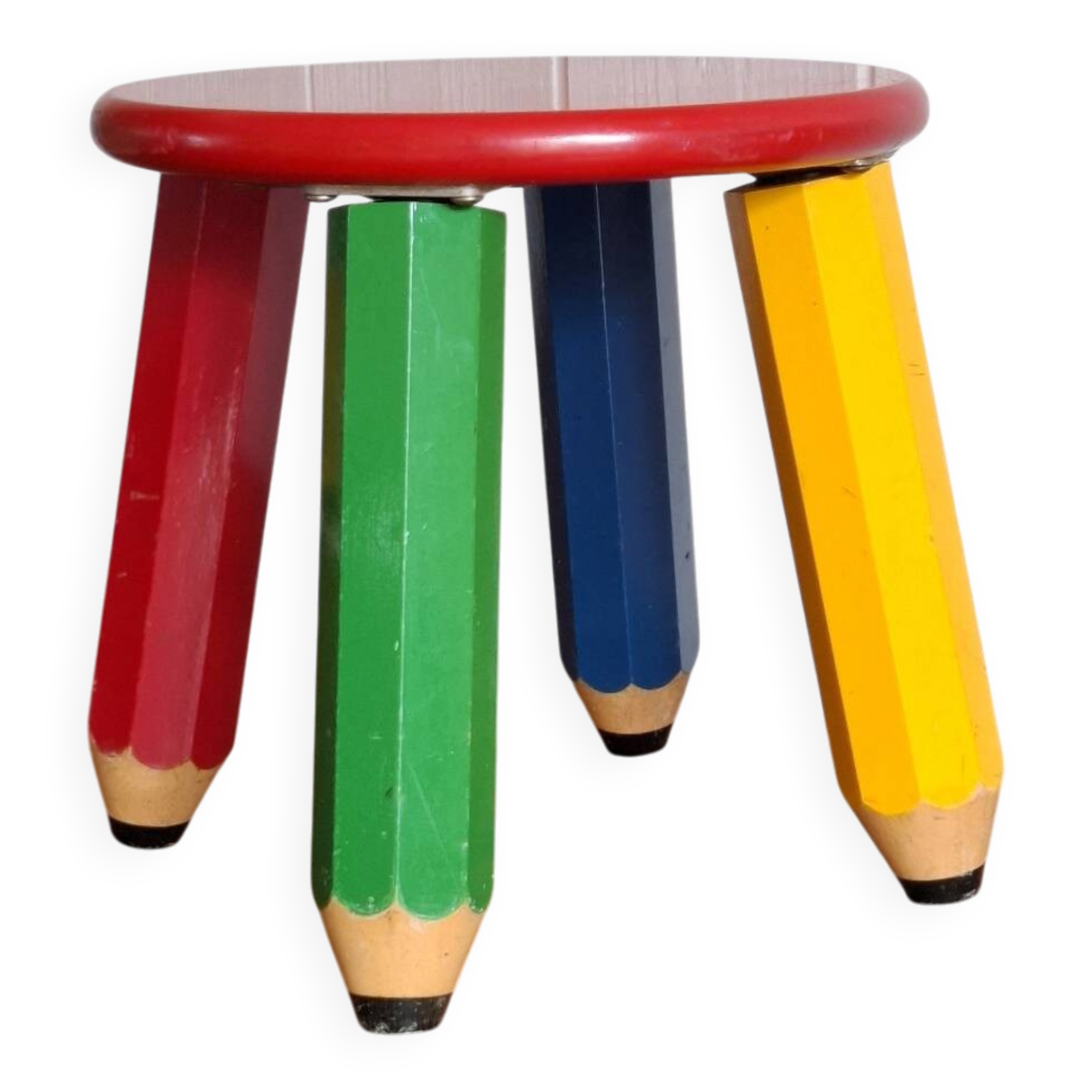 Tabouret crayon Memphis