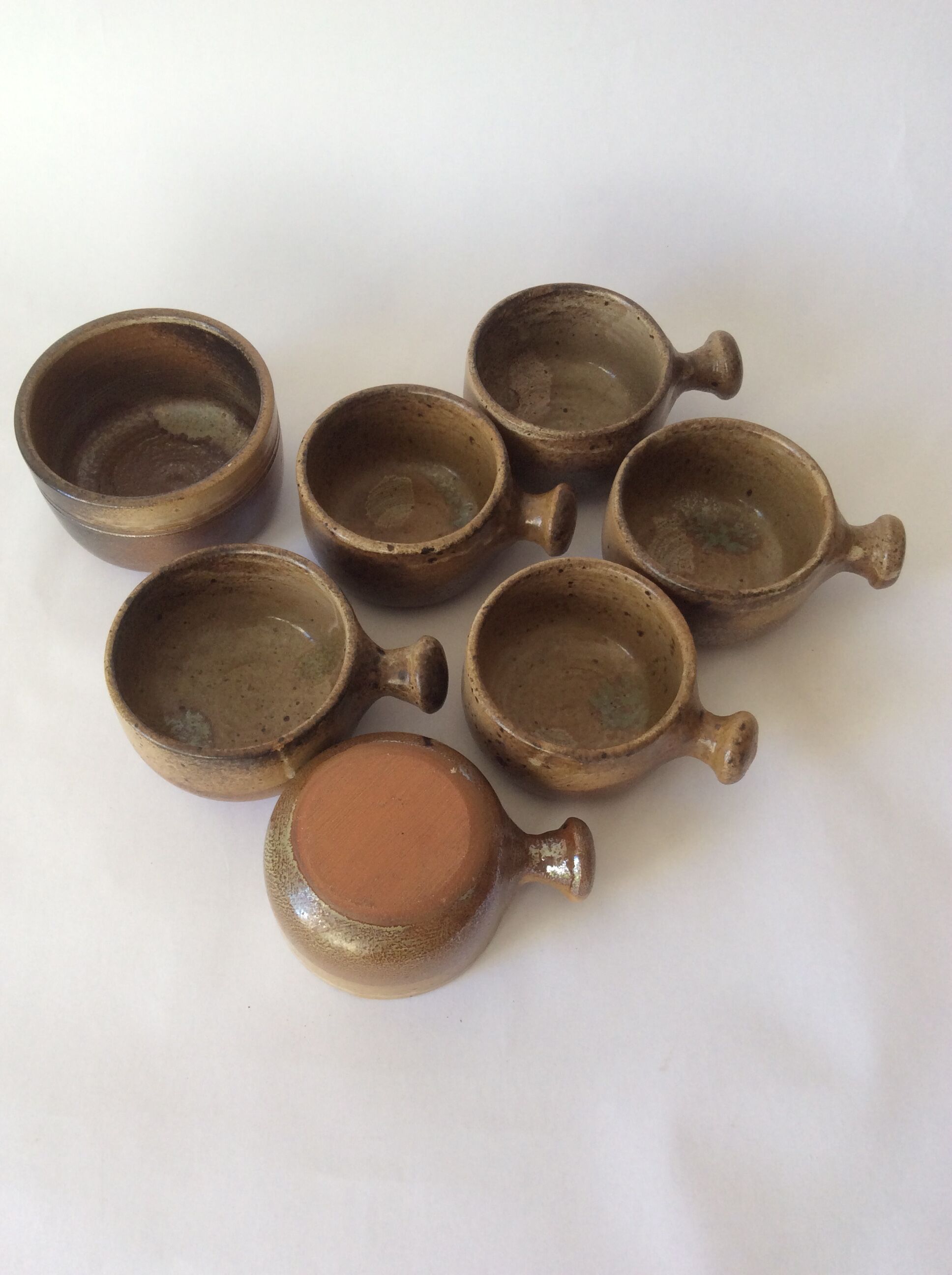 Roland Zobel Les Cyclades Anduze tea set from the 60s