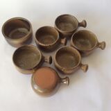 Roland Zobel Les Cyclades Anduze tea set from the 60s