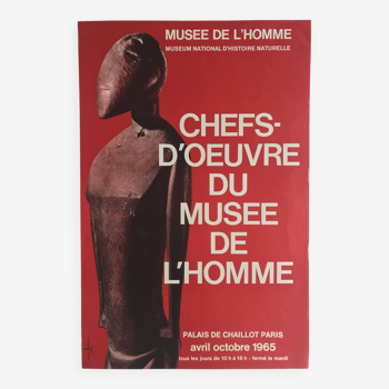 Chefs d'oeuvre du Musée de l'homme / Palais de Chaillot, 1965
