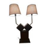 Lampe design en bois