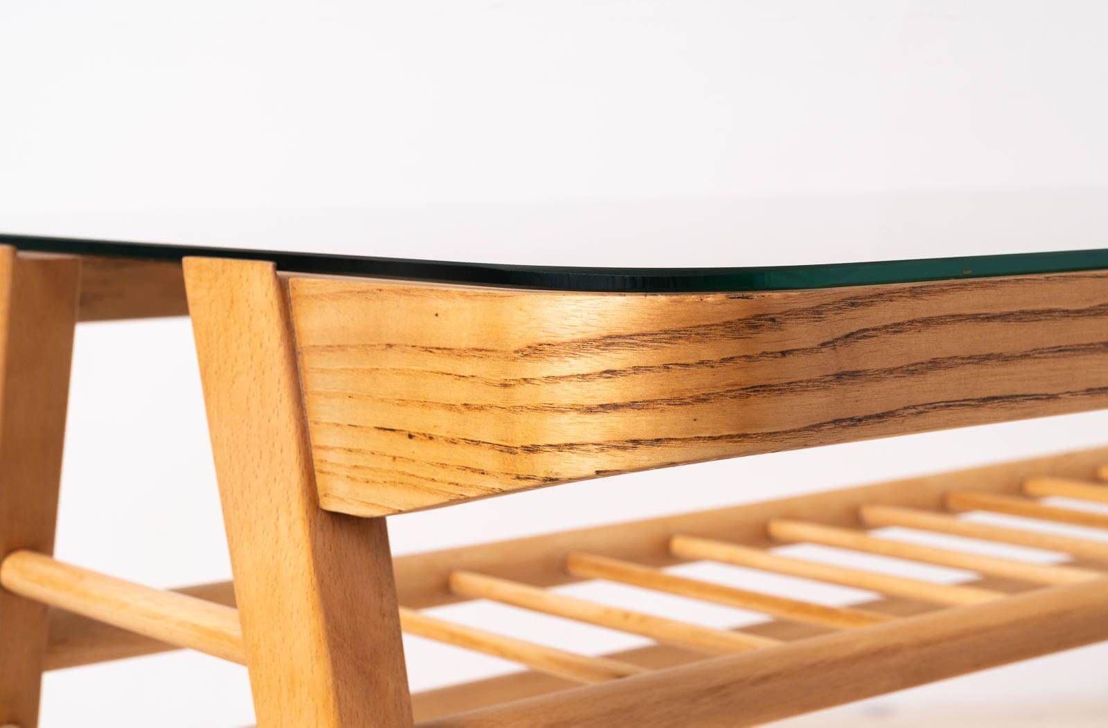 Coffee table by františek jirák for úluv, czech design, 1960s, mid-century modern