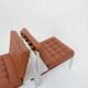 Paire de fauteuils vintage