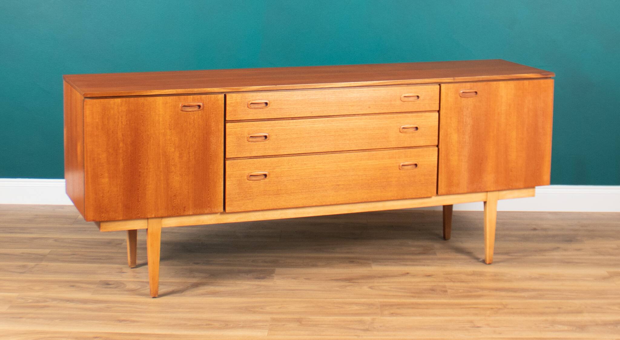 Retro teak 1960s nathan mid century sideboard
