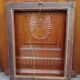 Old Montparnasse frame with keys and gilded leaf - Format 15 P - circa 1950