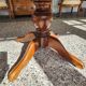 Round table with central leg 110cm extendable to 210cm