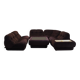 Ensemble de salon, design italien, Rino Maturi, Mimo Padova
