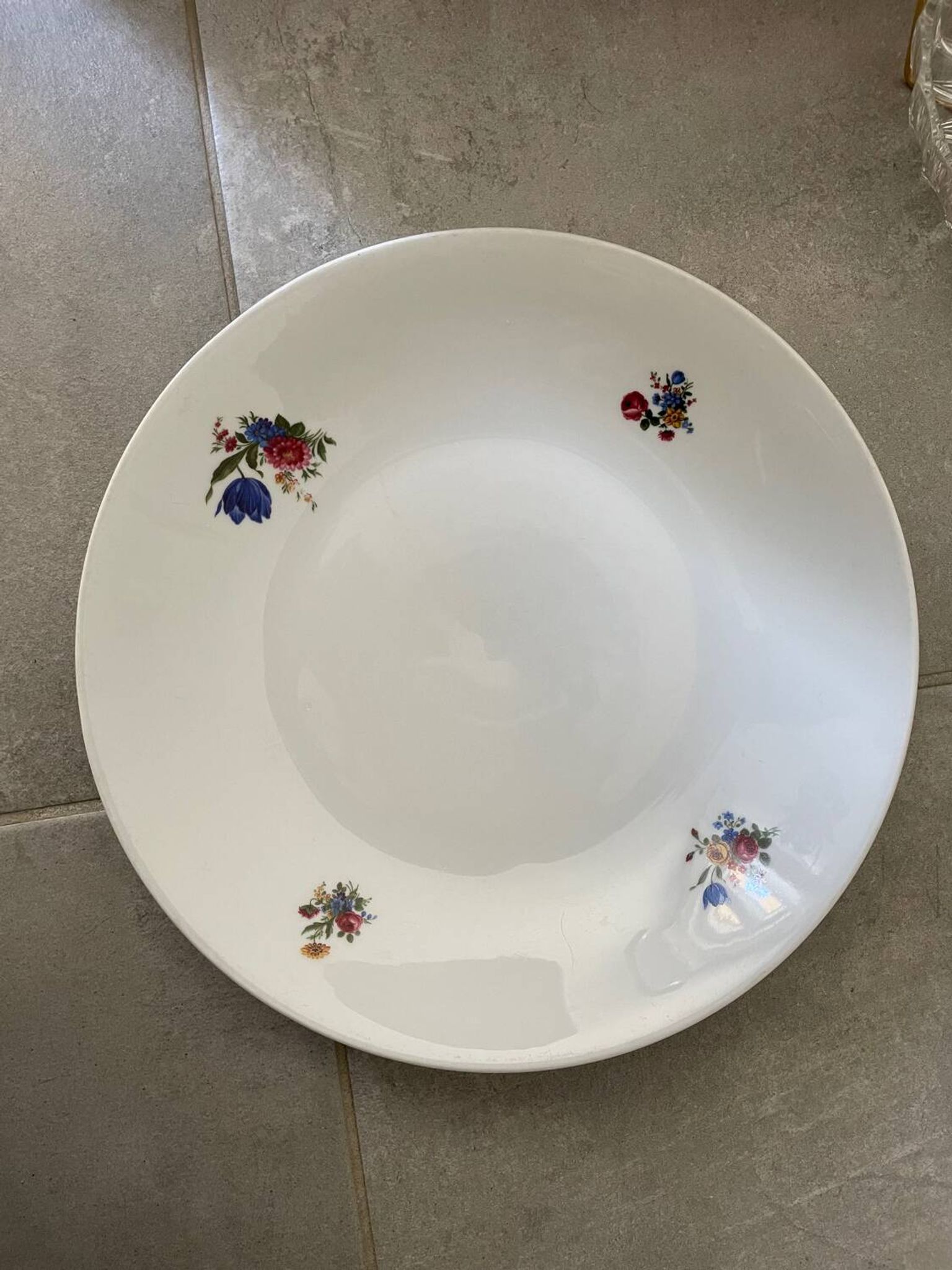 Plat porcelaine bavaroise