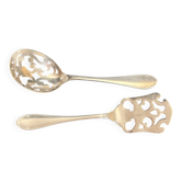 Tableware cutlery confectionery silver-plated metal Ercuis early 20th century