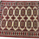 Tapis torkaman persan authentique 105x90cm