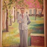 Canvas signed J.Blondeel