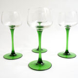Set of 4 Alsace wine glasses