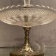 Centerpiece cup enhanced vase cornet crystal Val Saint Lambert late nineteenth