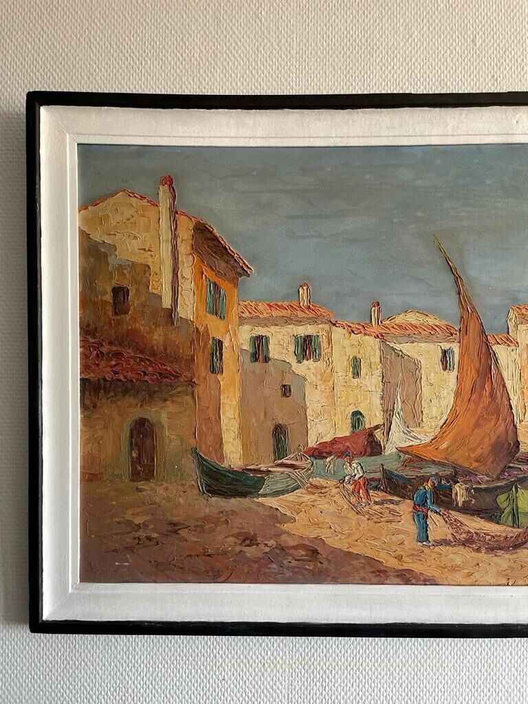 Port of Provence 1942 - Henri Edouard Bargin (1906-1980)