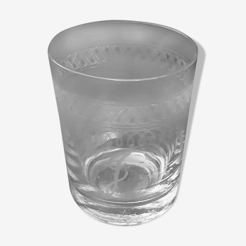 Engraved cup J