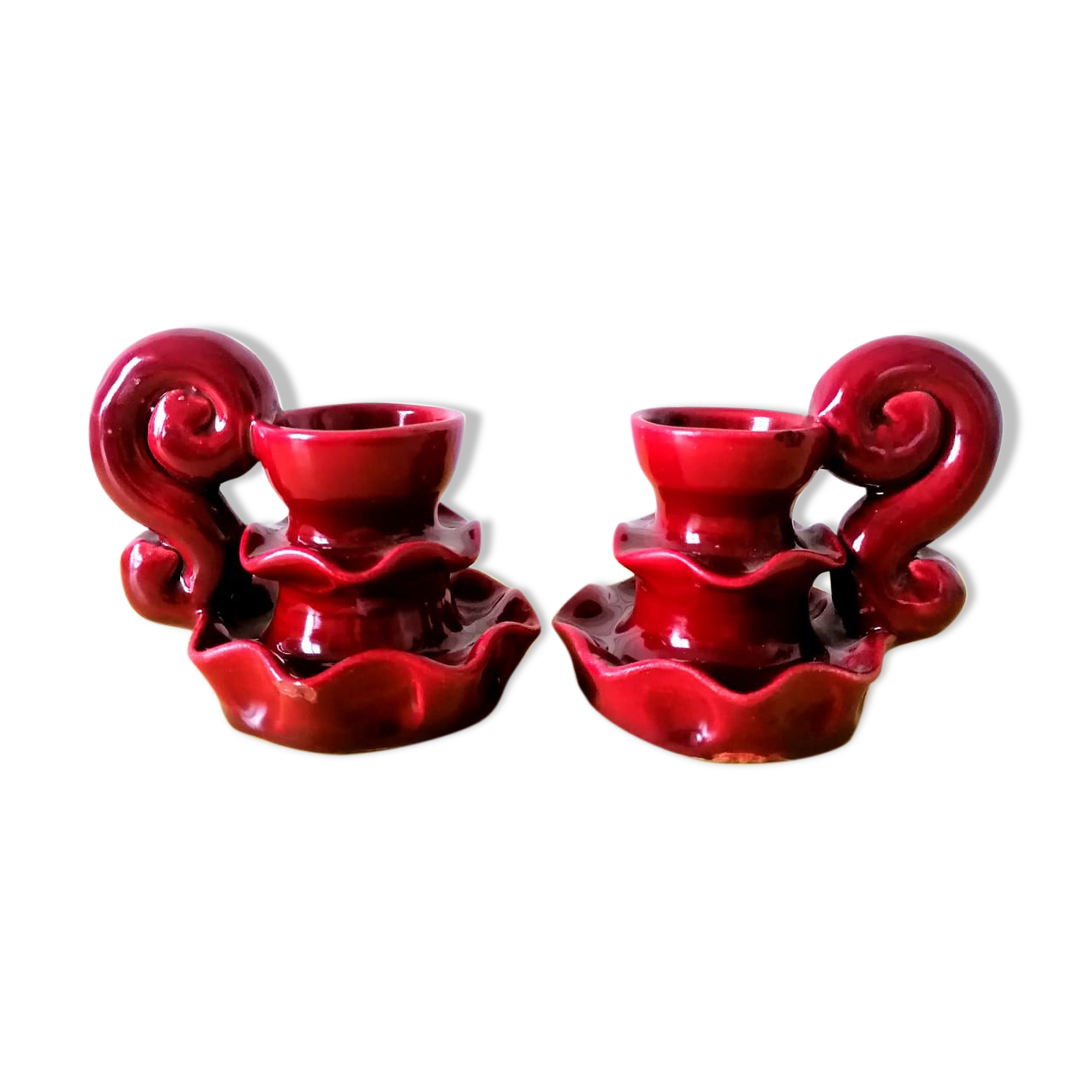 Vallauris hand candle holders