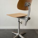Dutch industrial workshop chair by Friso Kramer for Ahrend Cirkel