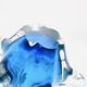 XXL Murano Vase Fratelli Toso Sommerso Blue 44cm 4.7kg Labelled 70s
