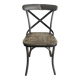 Chaise en métal