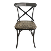 Chaise en métal