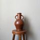 Terracotta jar vase ears decoration countryside handmade pottery