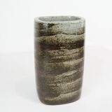 Ceramic vase with grey glaze by Palshus
