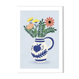 Bouquet of esparron - a4 illustration