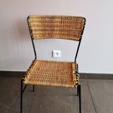 Rattan chair, Germany, 70s