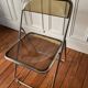 Plexiglass folding chair