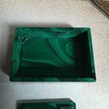 Jewelry box in malachite