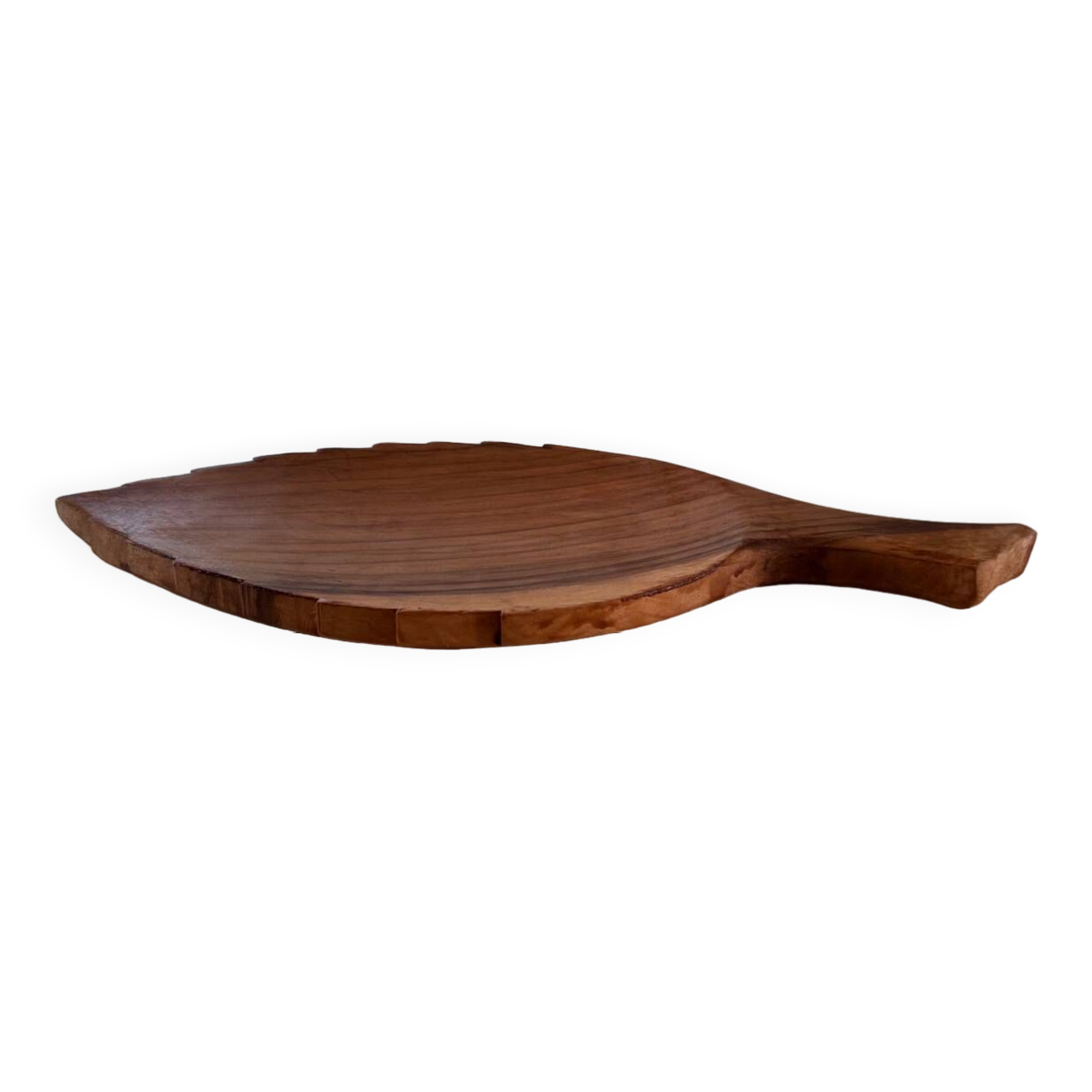 Small vintage exotic wood tray