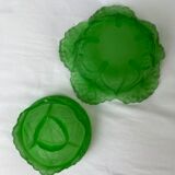Plat en forme de chou vert
