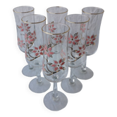 Verres à pied