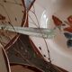 "Digoin Sarreguemines" soup plate service