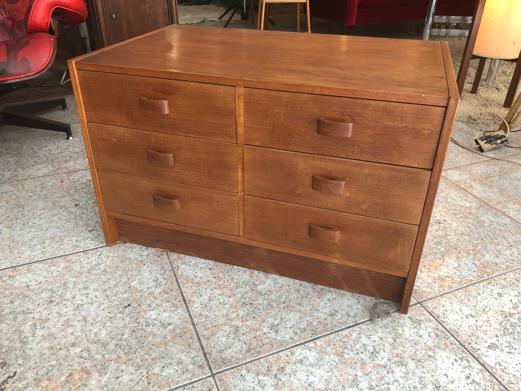 Commode 6 tiroirs des années 60