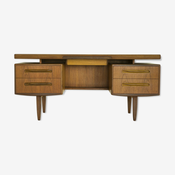 Bureau  Mid Century teck rétro G-plan des années 1970