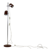 1970s Stanislav Indra Chrome Plated Floor Lamp, Czechoslovakia