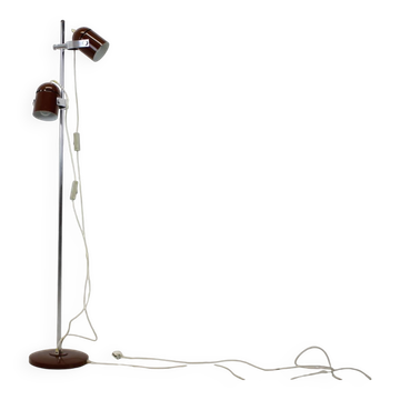 1970s Stanislav Indra Chrome Plated Floor Lamp, Czechoslovakia