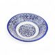 Saladier plat artisanal en céramique marocaine ville de Fès au Maroc